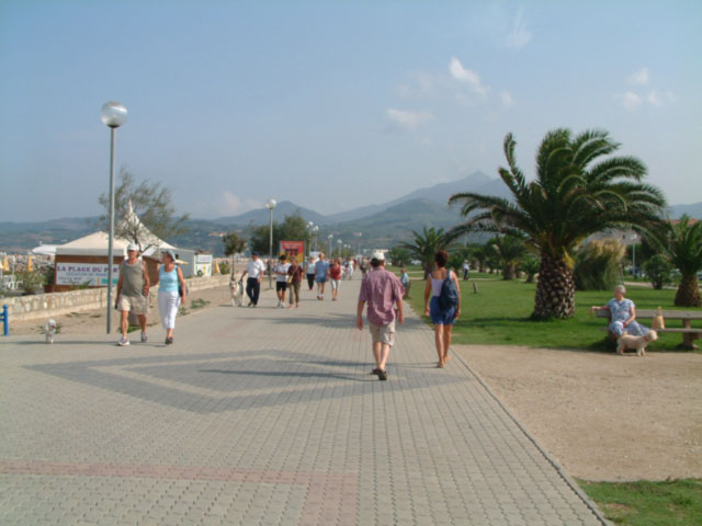 Promenade d'Argeles (Entre le casino et le port)