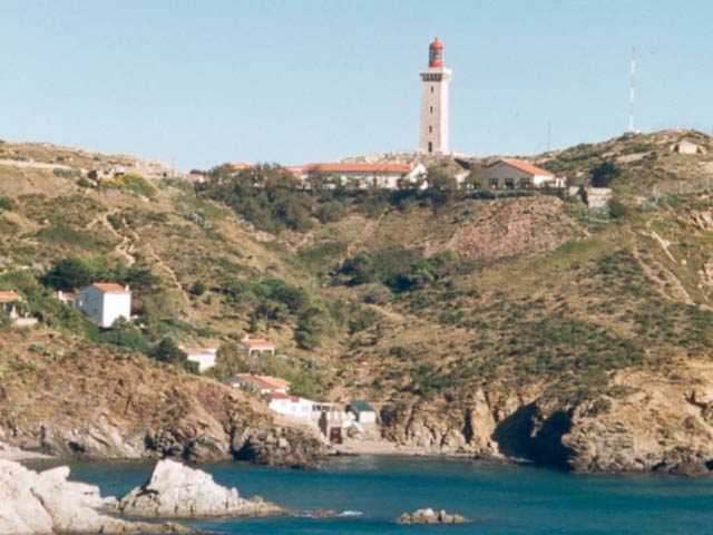 Port Vendres: Le phare du cap BEAR